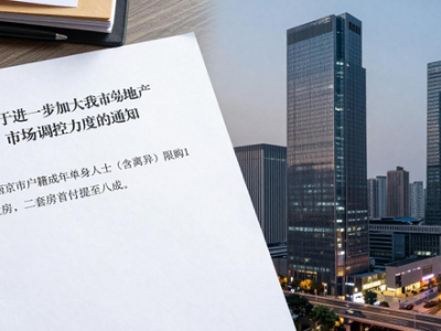 南京限购政策再升级！本地外地购房条件有啥变化？