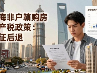 近期房产政策：上海非户籍购房暂免房产税