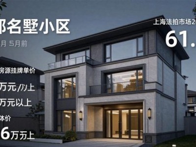 上海闵行区 1850 万成交的精装大别墅，为何竞拍冷清？