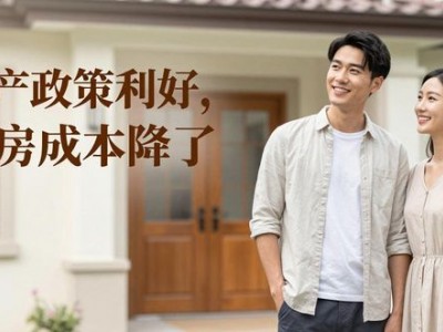 房产政策利好，买房成本降了，刚需改善别错过