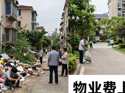 物业跑路后小区垃圾成山房价暴跌 业主后悔