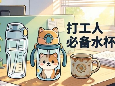 打工人必备水杯，造型多样还能摆工位，乐趣满满