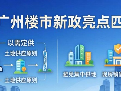 广州楼市新政亮点多，提升公积金额度放宽商转公条件