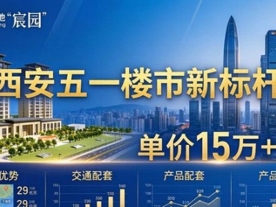 西安楼盘五一成绩单亮眼，多地房产投资及市场动态汇总