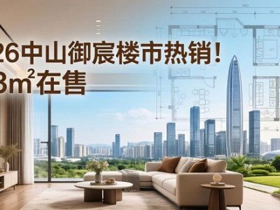 2026中山御宸楼市热销！119㎡户型售罄，153㎡在售
