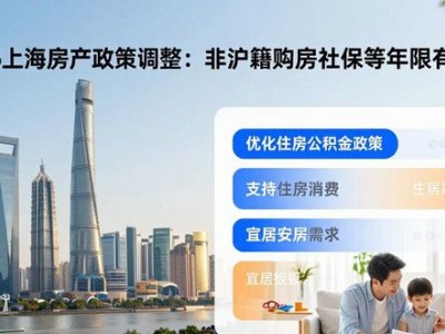 2026上海房产政策调整：非沪籍购房社保等年限有变化
