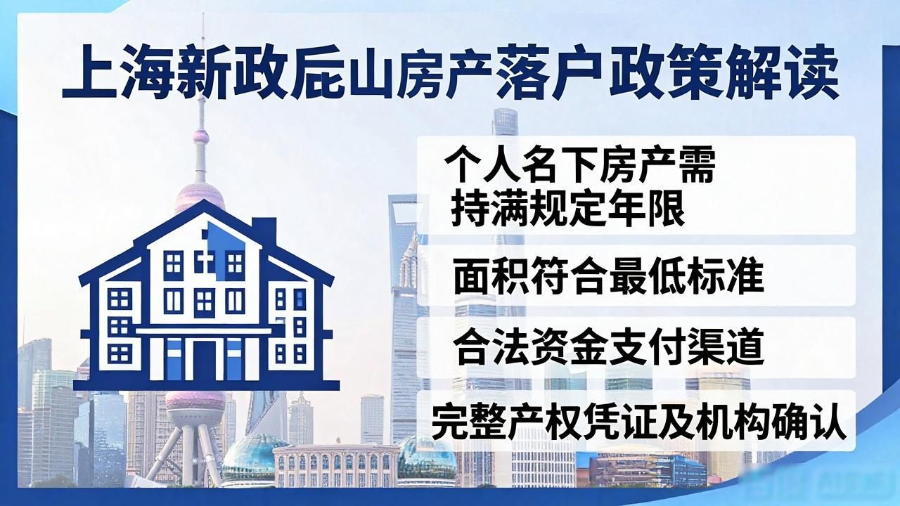 上海新政后房产政策_上海落户房产要求_昆山房产落户上海