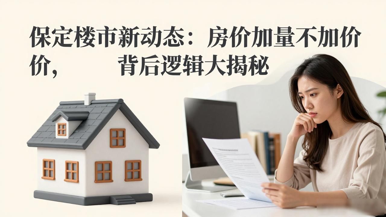 保定楼市房价不再下降_保定房产政策_保定楼市加量不加价