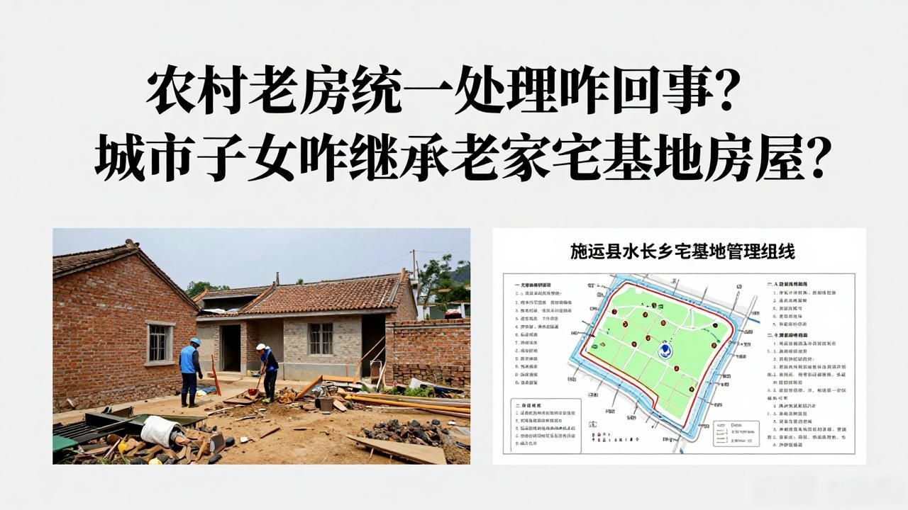 农村老房子统一处理政策_恩平房产政策_城市户口子女继承农村宅基地问题