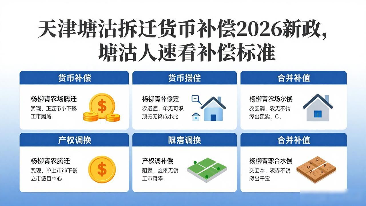 天津塘沽房产政策_天津拆迁货币补偿政策解读_天津拆迁货币补偿政策最新规定