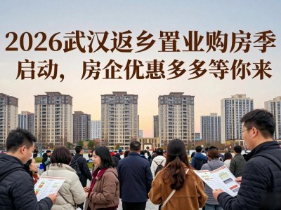 2026武汉返乡置业购房季启动，房企优惠多多等你来