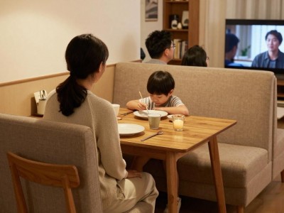 89平小三房不放大餐桌，卡座餐厅才是真香，收纳强还省空间