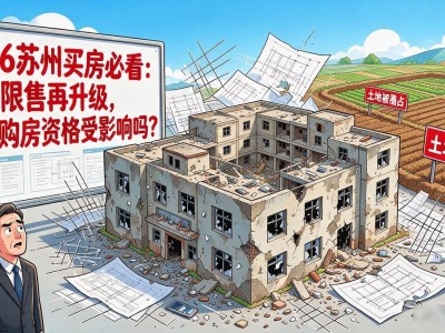 2026苏州买房必看：限购限售再升级，你的购房资格受影响吗？