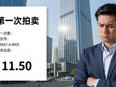 南通商业房产拍卖反涨140万，两次成交价揭秘