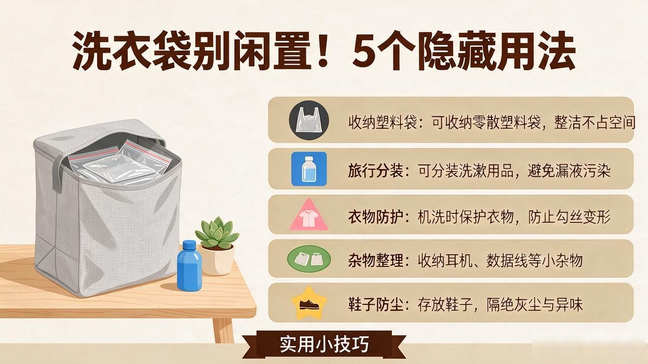 洗衣袋的用法_洗衣袋是用来干嘛的_