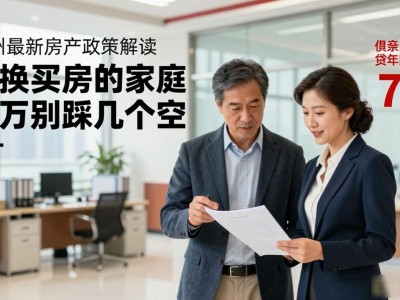广州最新房产政策解读 置换买房的家庭千万别踩这几个空