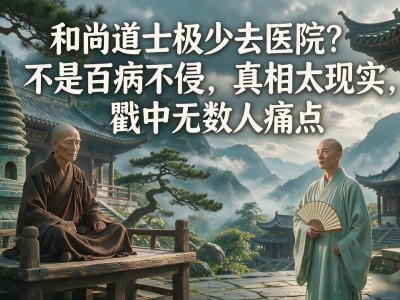 和尚道士极少去医院？不是百病不侵，真相太现实，戳中无数人痛点