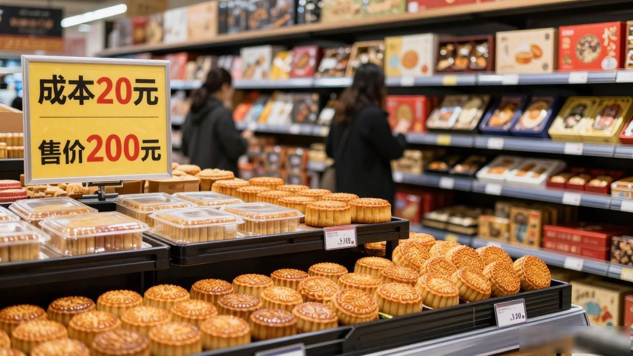 中秋临近月饼畅销_中秋临近月饼果品俏销_